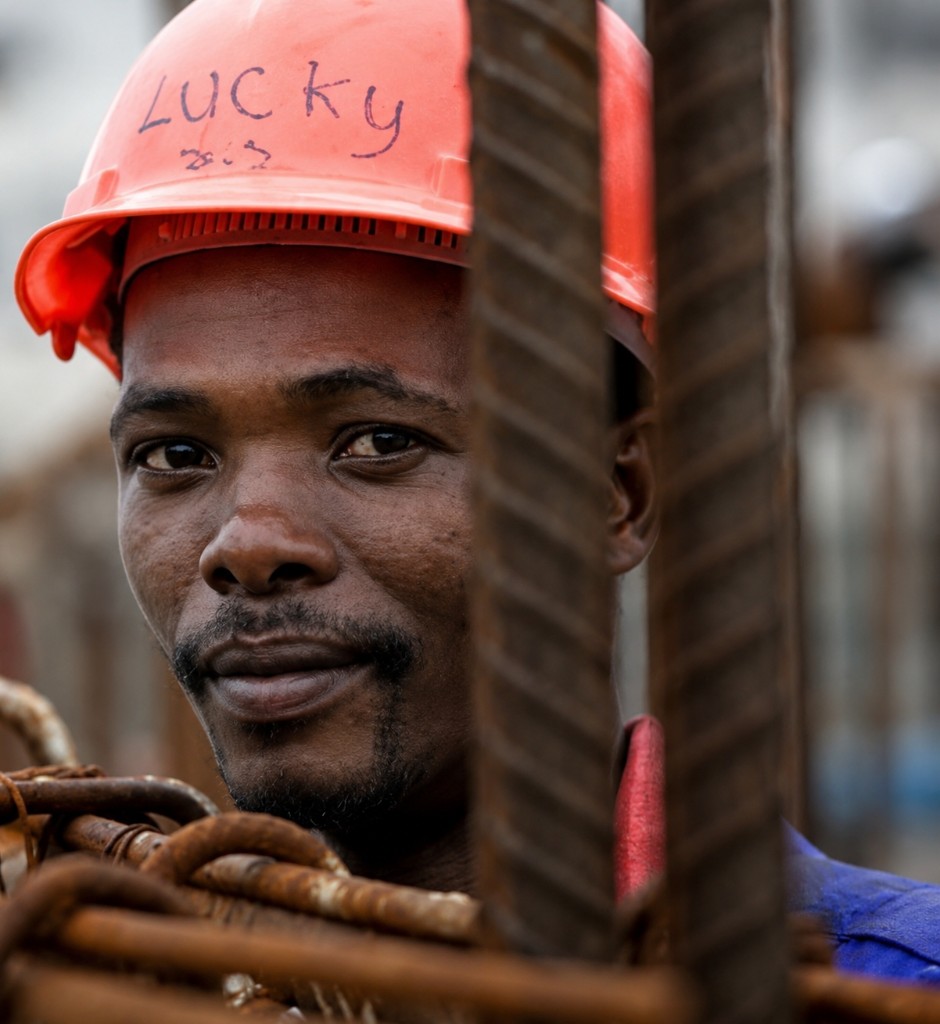 ROCAD construction worker on site