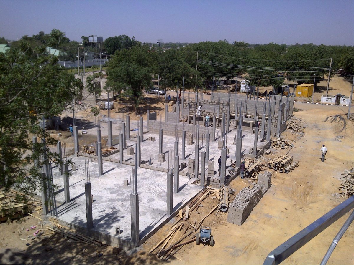 Housing and building project